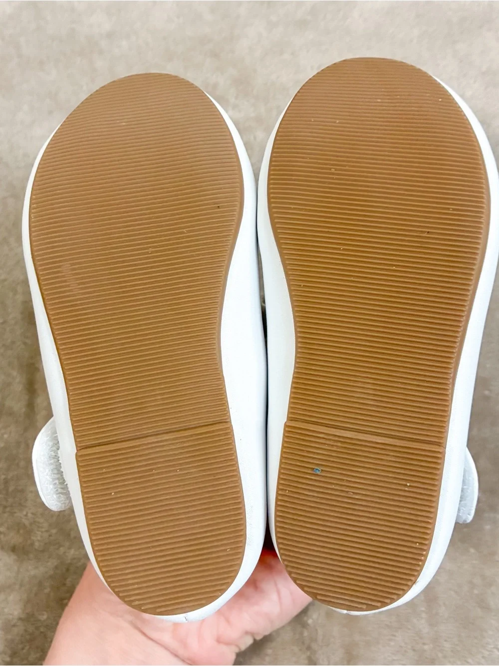 Toddler Girl White Bow Mary Jane Shoes